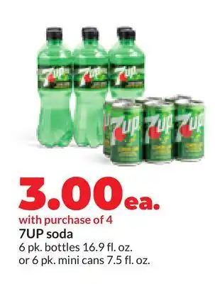 Hy-Vee 7UP soda offer