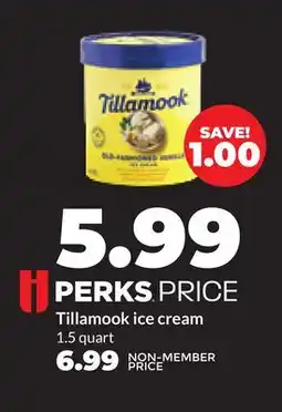 Hy-Vee Tillamook ice cream offer