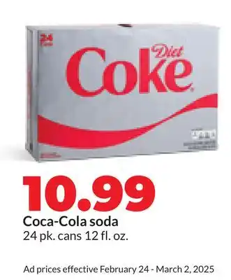 Hy-Vee Coca-Cola soda offer