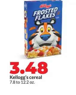 Hy-Vee Kellogg's cereal offer