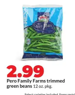 Hy-Vee Pero Family Farms trimmed green beans offer