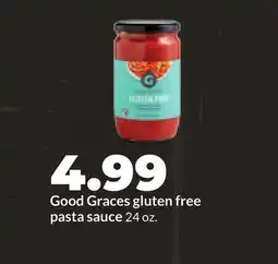 Hy-Vee Good Graces gluten free pasta sauce offer