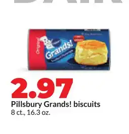 Hy-Vee Pillsbury Grands! biscuits offer