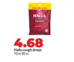 Hy-Vee Halls cough drops offer