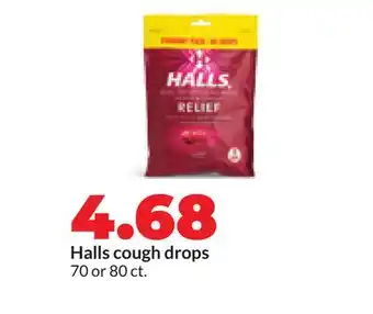 Hy-Vee Halls cough drops offer