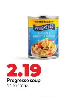 Hy-Vee Progresso soup offer