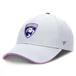 Walmart Men's Fanatics White Florida Panthers Authentic Pro Hockey Fights Cancer Adjustable Hat offer