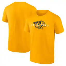 Walmart Men's Gold Nashville Predators Coordinate T-Shirt offer