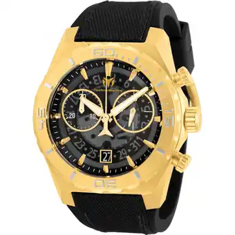 Walmart Technomarine Reef Chronograph Quartz Black Dial Men's Watch TM-519008 offer