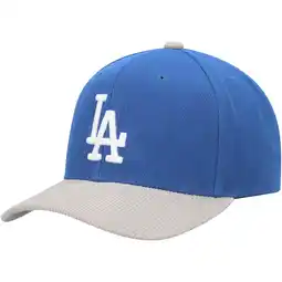 Walmart Men's Mitchell & Ness Royal Los Angeles Dodgers Corduroy Pro Snapback Hat offer