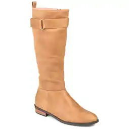 Walmart Journee Womens Lelanni Tru Comfort Foam Stacked Heel Knee High Boots offer