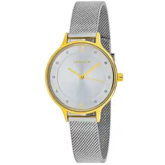 Walmart Skagen Women's Anita Watch Quartz Mineral Crystal SKW2340 offer