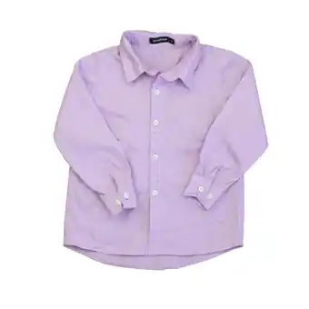 Walmart Pre-Owned Spring & Gege Boys Purple Button Down Long Sleeve size: 4T (Good) offer