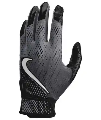 Walmart Nike Hyperdiamond 3.0 Adult Baseball Batting Gloves Pair LG Black | Black | White offer