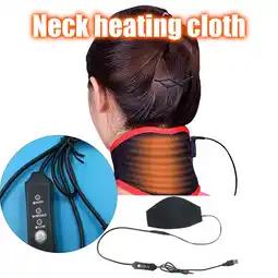 Walmart ICQOVD Clearance USB Three-speed Temperature Control Neck Protection Heating Cloth Neck Timing offer