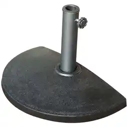 Walmart Half Round Patio Market Umbrella Base, Heavy-Duty Free Standing Resin Umbrella Stand, 20lb offer