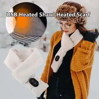 Walmart BLNVKOP USB Heated Shawl Heating Scarf Temperature Warm Neck Wrap offer