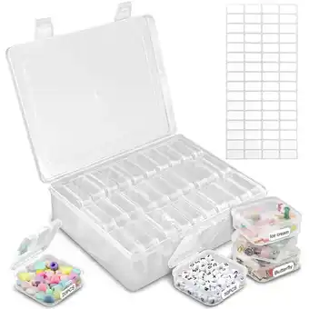 Walmart Beads Storage Bead Storage Bead Storage Container for Jewelry Making Storage Storage Box offer