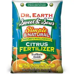 Walmart Dr Earth DRE903 25 lbs Sweet & Sour Citrus Fertilizer offer