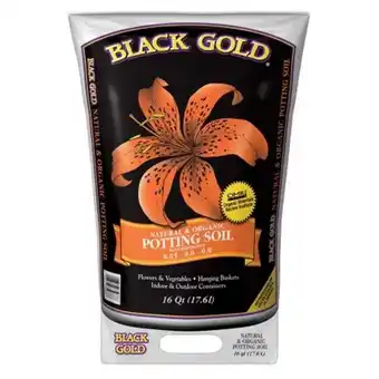 Walmart Black Gold/natures/sungro 16 Quart All Organic Potting Soil offer