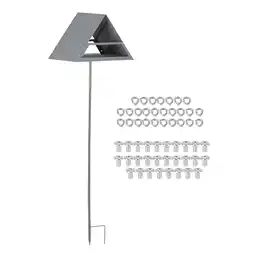 Walmart APLVFFZH Metal Bird Feeder Accessory Easy Installation Open Design Garden Yard Decoration offer