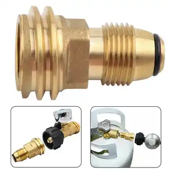 Walmart Propane Tank Converter POL LP Valve Adapter for QCC1 Type 1 Regulators offer