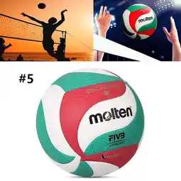 Walmart Molten Volleyball, PU Leather Multicolor, Size 5 offer