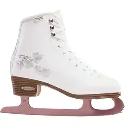 Walmart Bladerunner Ice by Rollerblade Diva Women's Adult Figure Ice Skates, White/Rose Gold offer