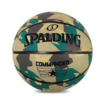 Walmart Spalding Commander Basketball (Camouflage) (Size-7), Green offer