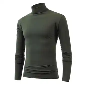 Walmart Men's Winter Warm High Collar Thermal Underwear - for Daily and Outdoor Wear offer