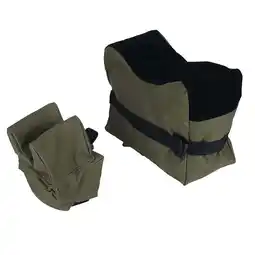 Walmart Unfilled Front & Rear Shooters Gun Rest Sand Bags Shooting Bench Sandbag (Army Green ) offer