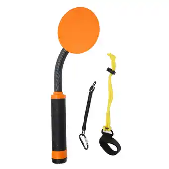 Walmart HS07 35M Underwater Metal Detector Pinpointer Waterproof Metal Detector for Fish Pond River Orange offer