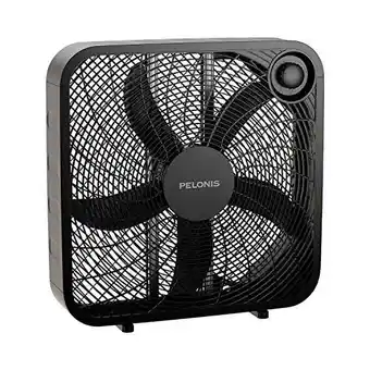 Walmart PELONIS PFB50A2ABB-V 3-Speed Box Fan, Black offer