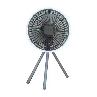 Walmart BLNVKOP Outdoor Camping Fan With Lamp And Bracket Desktop Wall Mounted USB Fan - Fans For Home offer