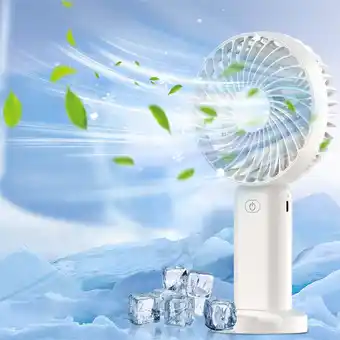 Walmart BLNVKOP Handheld Fan Rechargeable Silent Strong Wind Mini USB Small Fan - Fans For Home offer