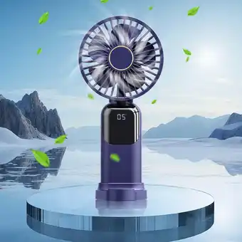 Walmart BLNVKOP Fans For Home Handheld Small Fan Portable Folding Silent Desktop Fan offer