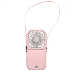 Walmart BLNVKOP Fans For Home Hanging neck-thin fan USB folding charging treasure fan offer