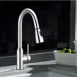 Walmart Safavieh Solea Prosper Kitchen Faucet in Chrome offer