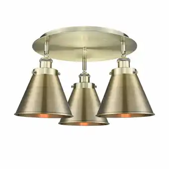 Walmart Innovations Lighting 916-3C-10-20 Ballston Urban Flush Ballston Urban 3 Light 20 Wide offer