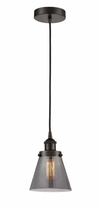 Walmart Innovations Lighting 616-1Ph-10-6 Cone Pendant Cone 6 Wide Mini Pendant - Oil Rubbed offer