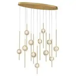 Walmart Eurofase Lighting - Barletta - 68W 12 LED Chandelier in Posh & Luxe Modern Style offer