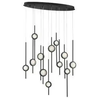 Walmart Eurofase Lighting - Barletta - 68W 12 LED Chandelier in Posh & Luxe Modern Style offer