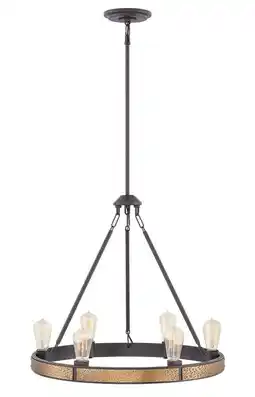 Walmart Hinkley Lighting - Six Light Chandelier - Everett - 6 Light Medium Chandelier in offer