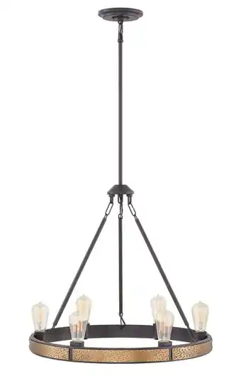 Walmart Hinkley Lighting - Six Light Chandelier - Everett - 6 Light Medium Chandelier in offer