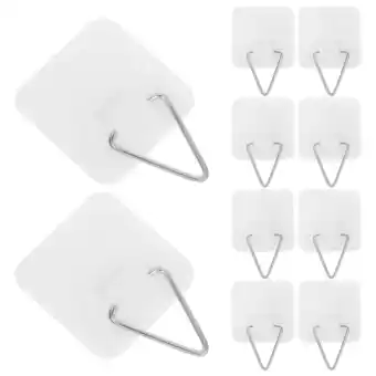 Walmart 10 Pcs Wall Hanging Photo Frame Adhesive Hook Picture Hangers offer