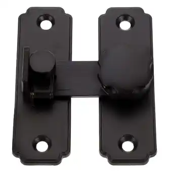 Walmart Barn Door Latch Latches and Catches Opener Double Hinge Black offer