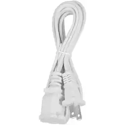 Walmart Weiweiguan Power Extension Cable 2-prong Power Extension Cable Replacement Extension Cord US Plug offer