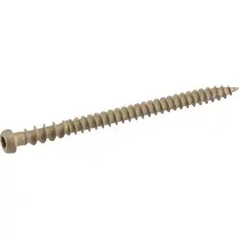 Walmart Hillman Fasteners 48454 3 in. x 10- Tan Star Drive Composite Deck Screws offer