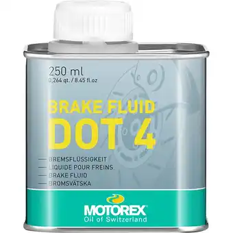 Walmart Motorex Bike DOT-4.0 Brake Fluid, 250ml offer