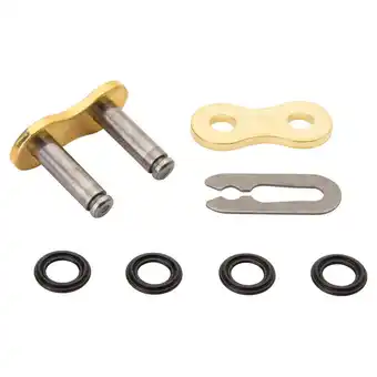 Walmart Tusk 520 Gold X-Ring Chain Master Link For Honda Trx 450Er 2006-2009,2012-2014 offer